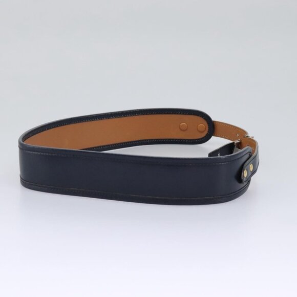 HERMES Constance Belt Leather Navy Auth am7633 main image 5